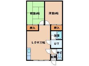 シャルムスワンの物件間取画像